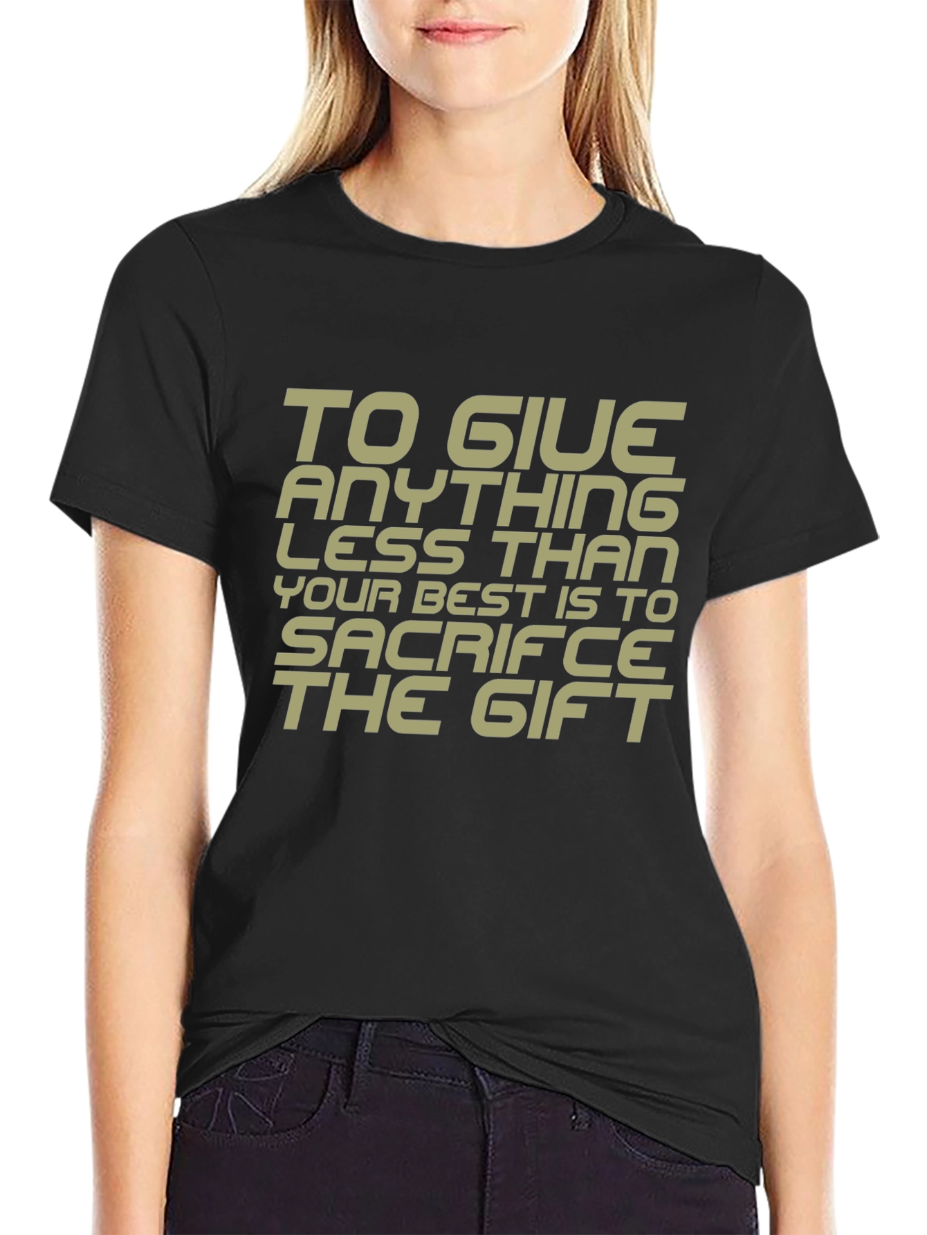 Inspirational Quote Graphic Tee