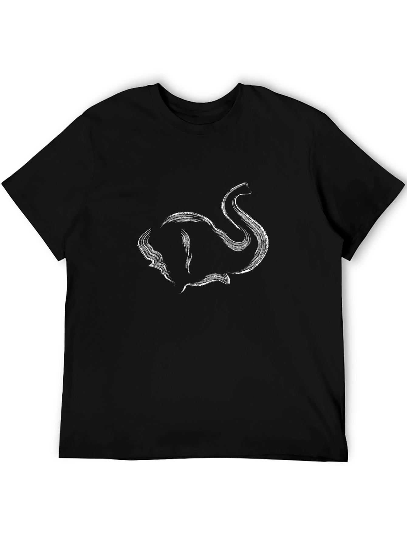 Elephant Sketch Graphic Tee - Stylish Casual Wear