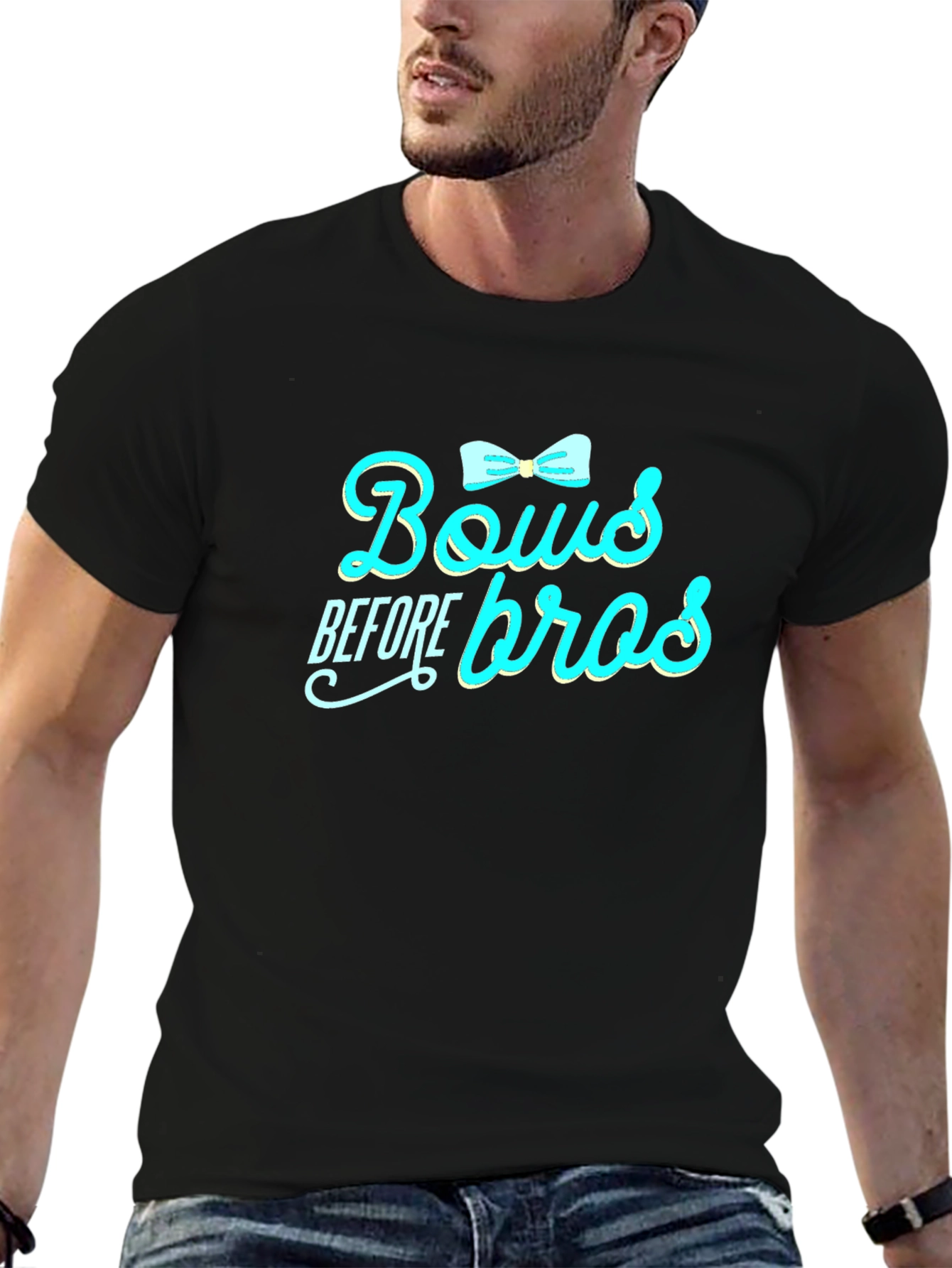Bows Before Bros Graphic Tee