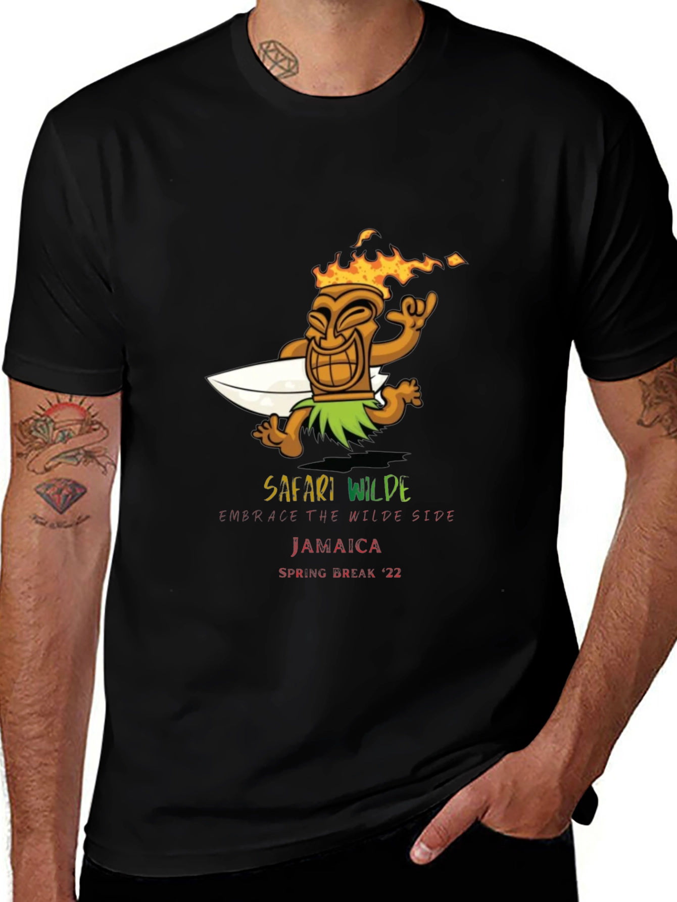 Safari Wilde Spring Break Tee