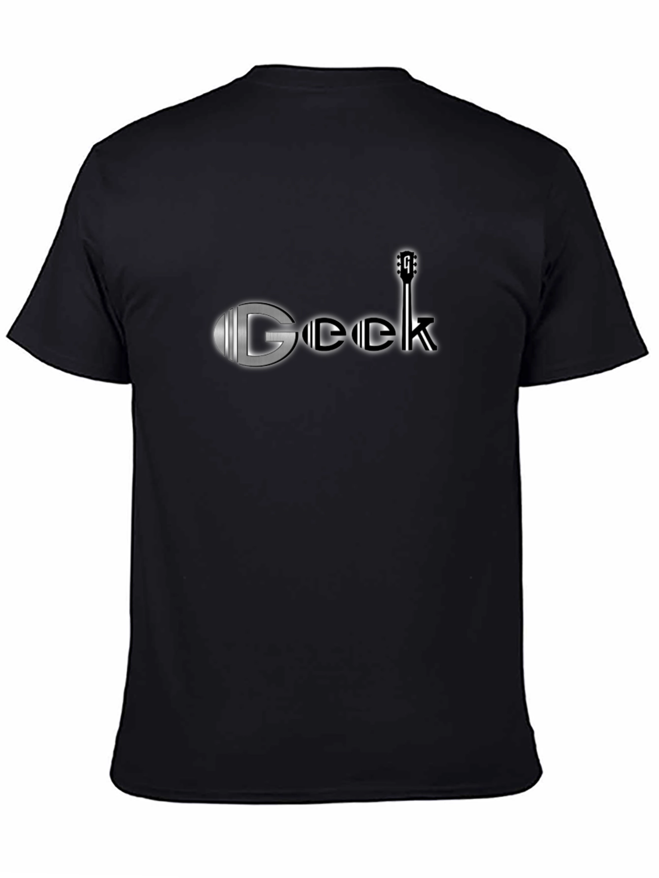 Geek Guitar T-Shirt - Black