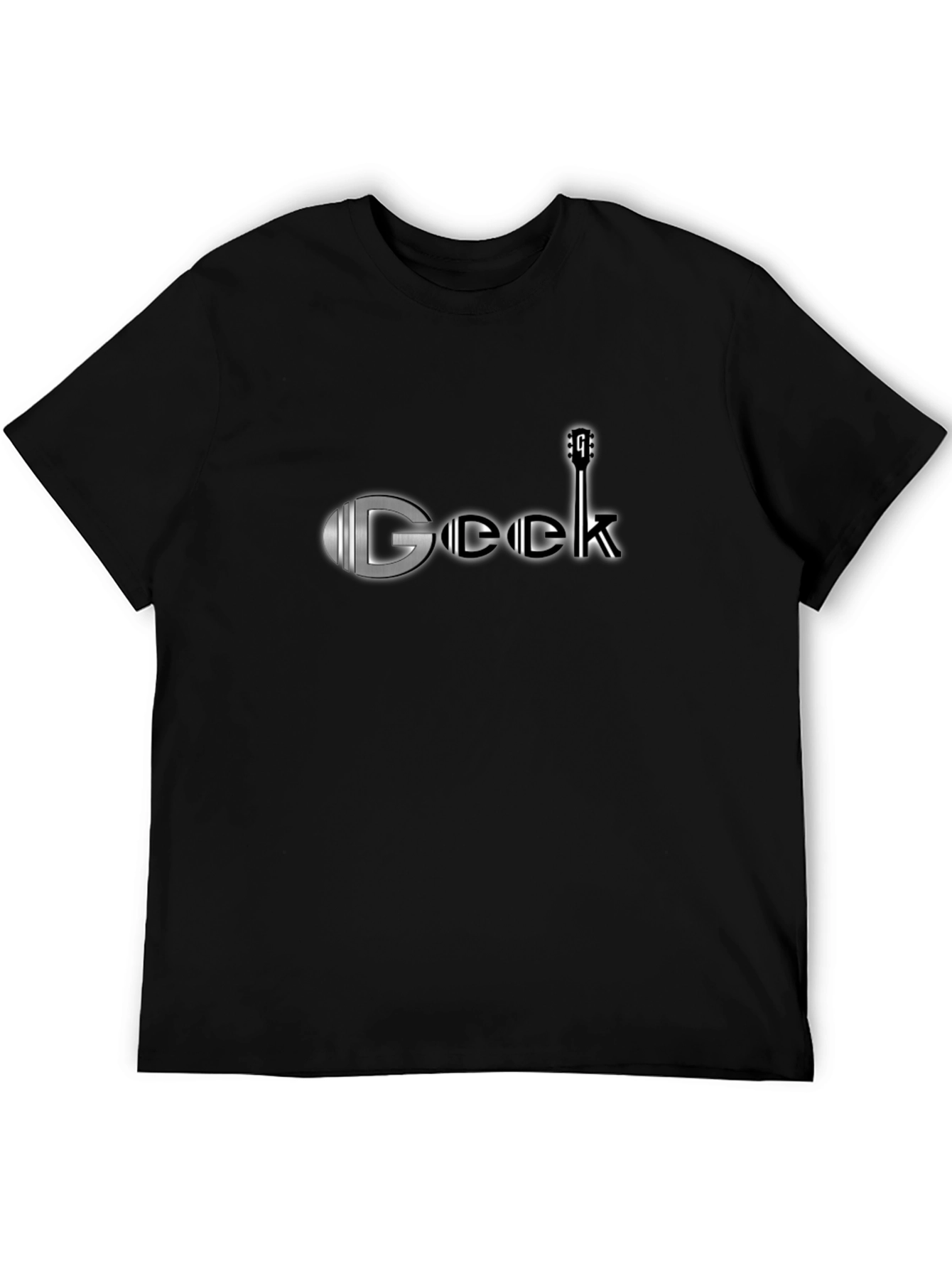 Geek Guitar T-Shirt - Black