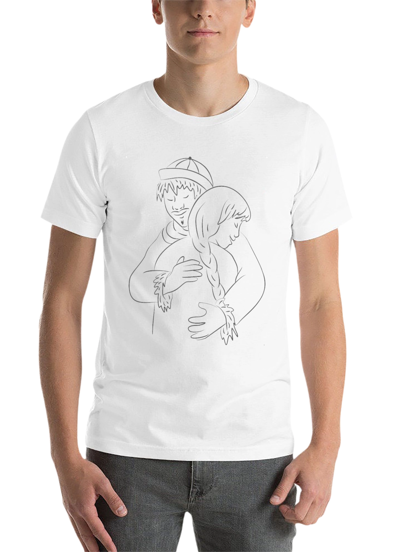 Embrace Graphic Tee - Stylish Comfort