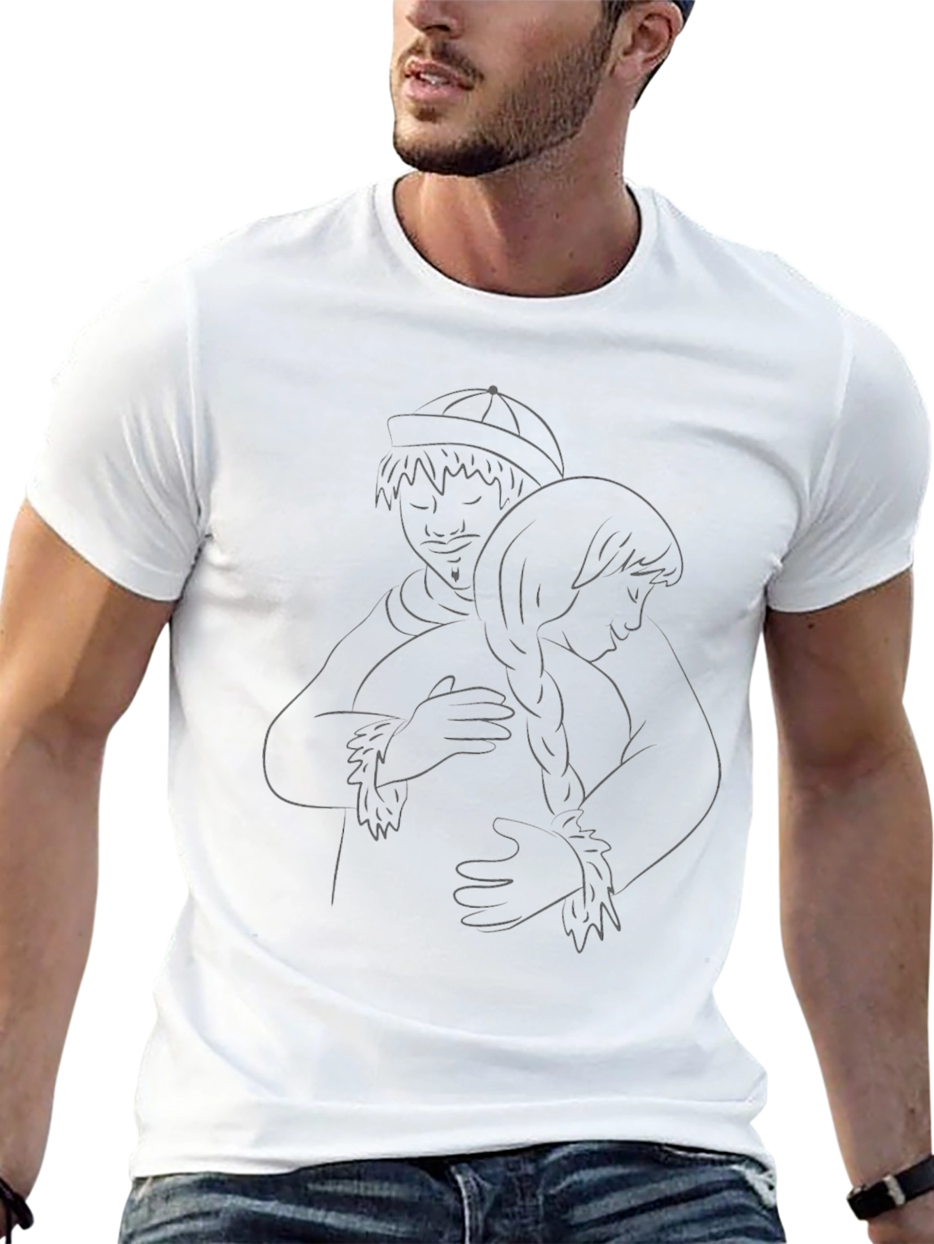 Embrace Graphic Tee - Stylish Comfort