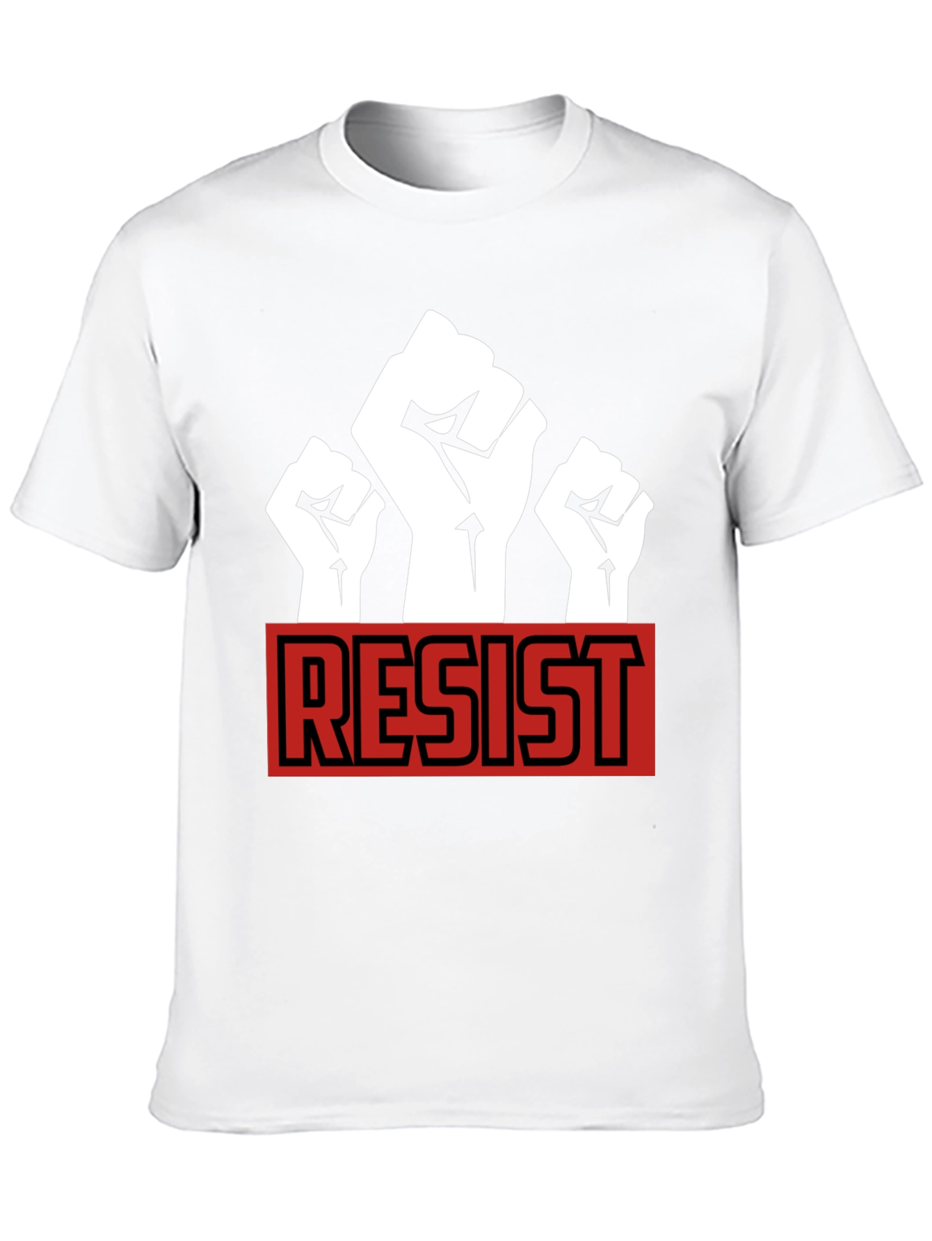 Resist Fist Graphic T-Shirt - Black