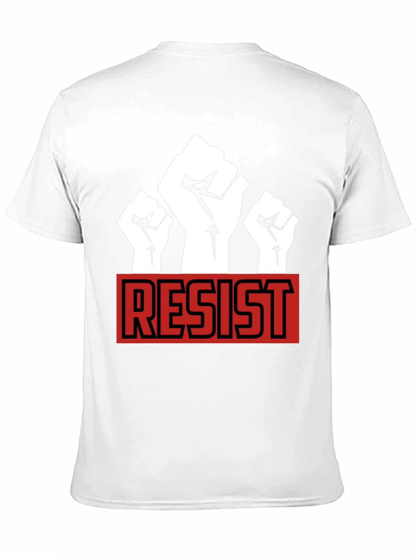 Resist Fist Graphic T-Shirt - Black