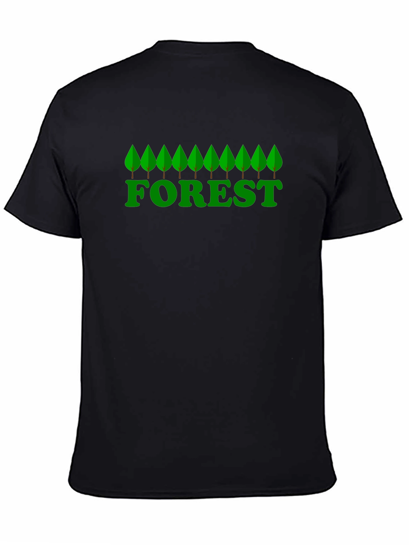 Nature Forest Graphic T-Shirt -  Eco-Friendly Style