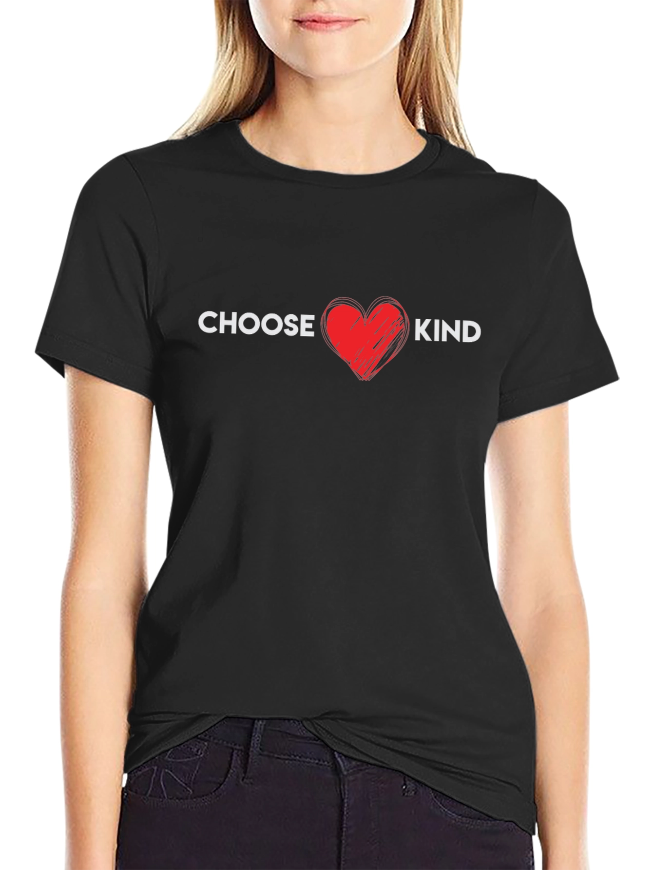 Choose Kind Graphic Tee - Black