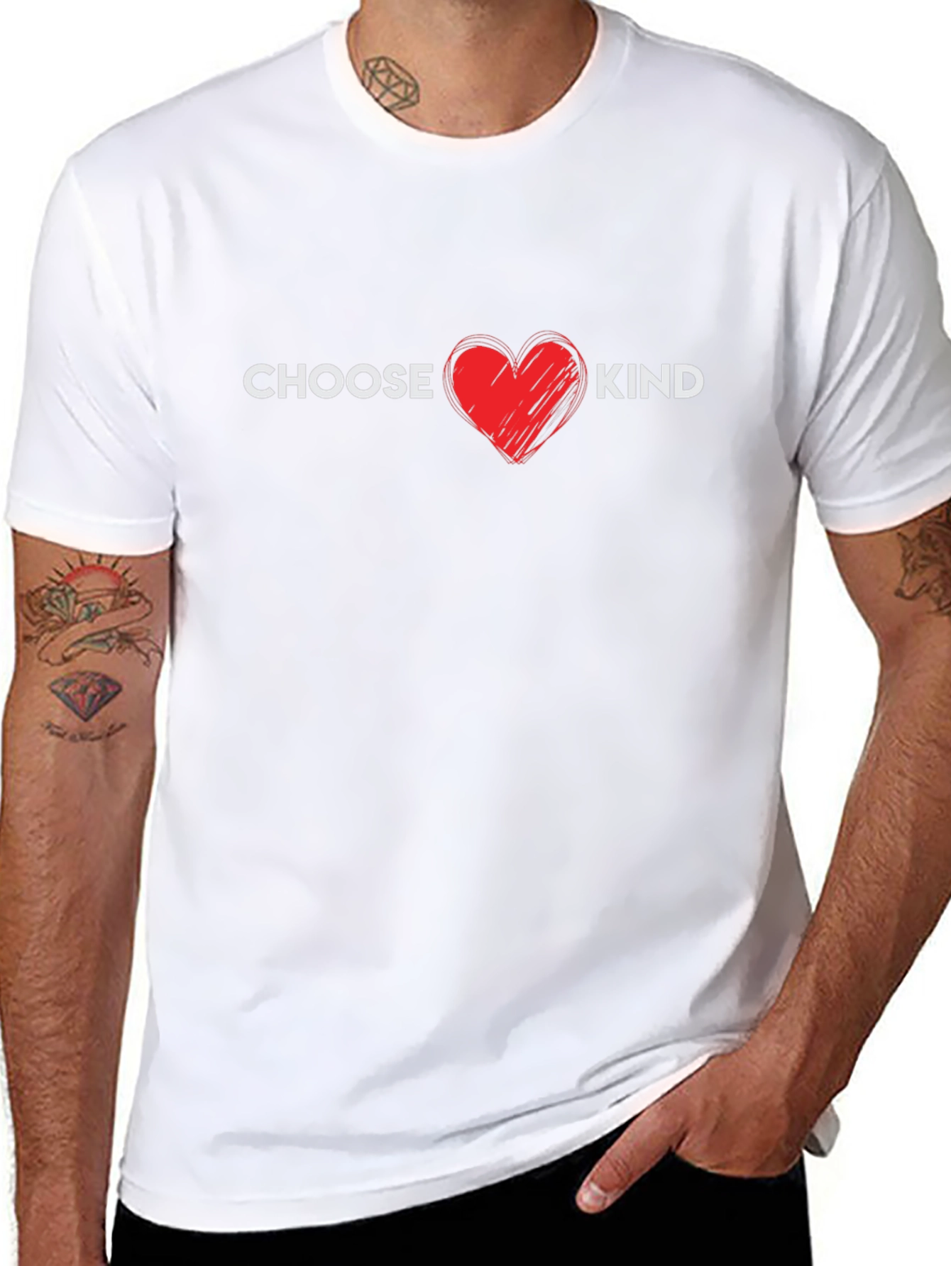 Choose Kind Graphic Tee - Black