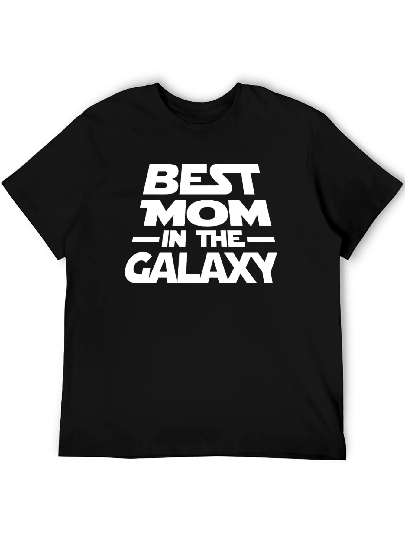 Best Mom in the Galaxy Black T-Shirt