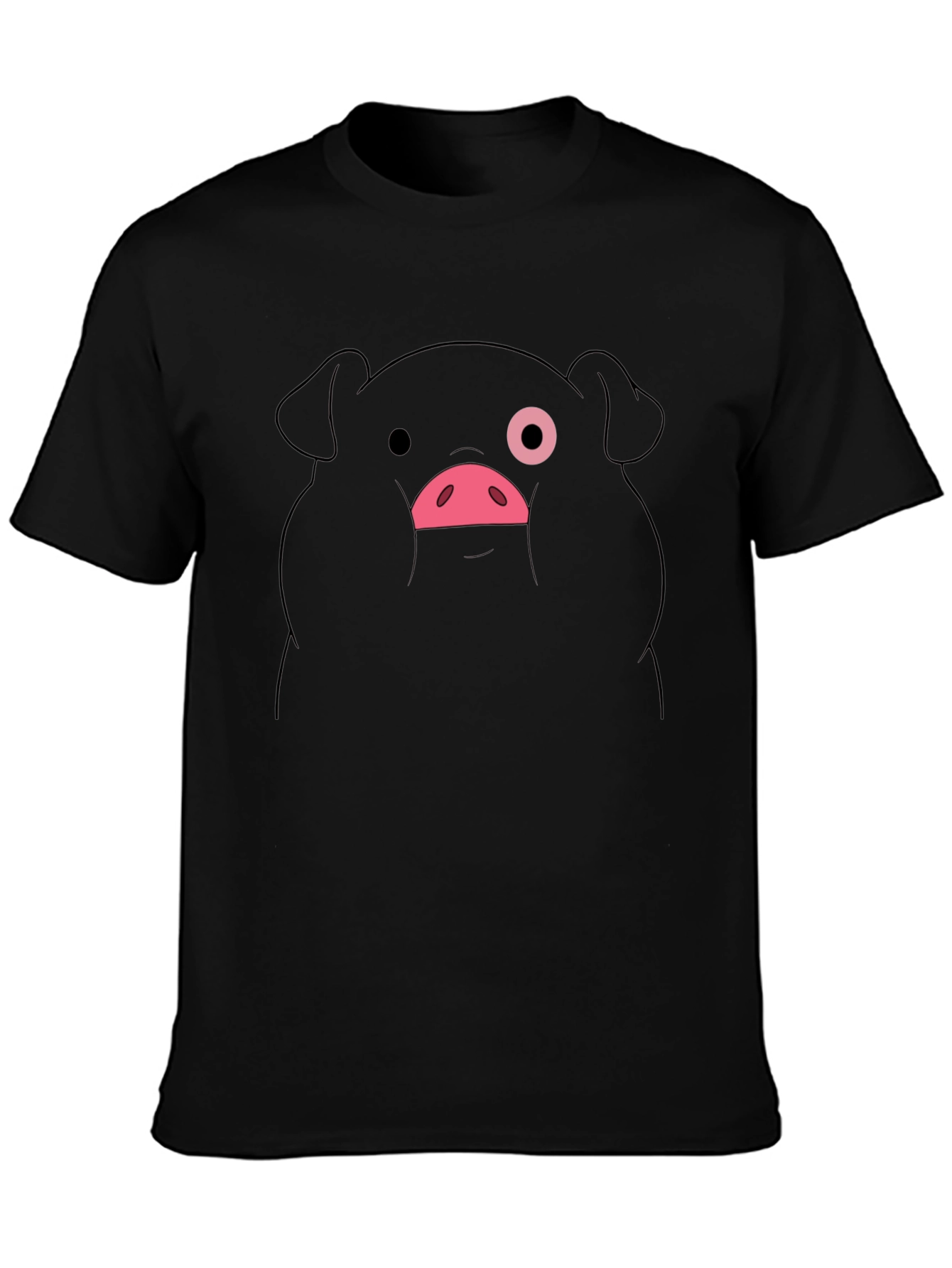 Black Pig Graphic T-Shirt