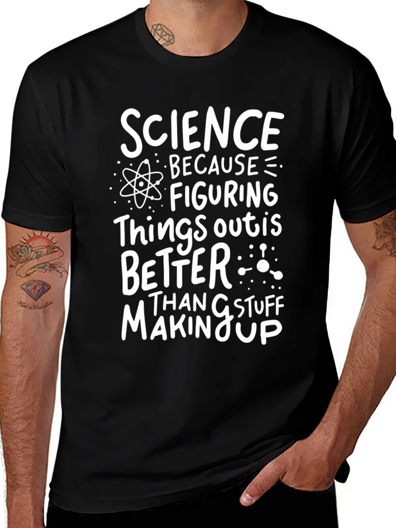 Science Tee: Because Figuring Things Out Is Better!