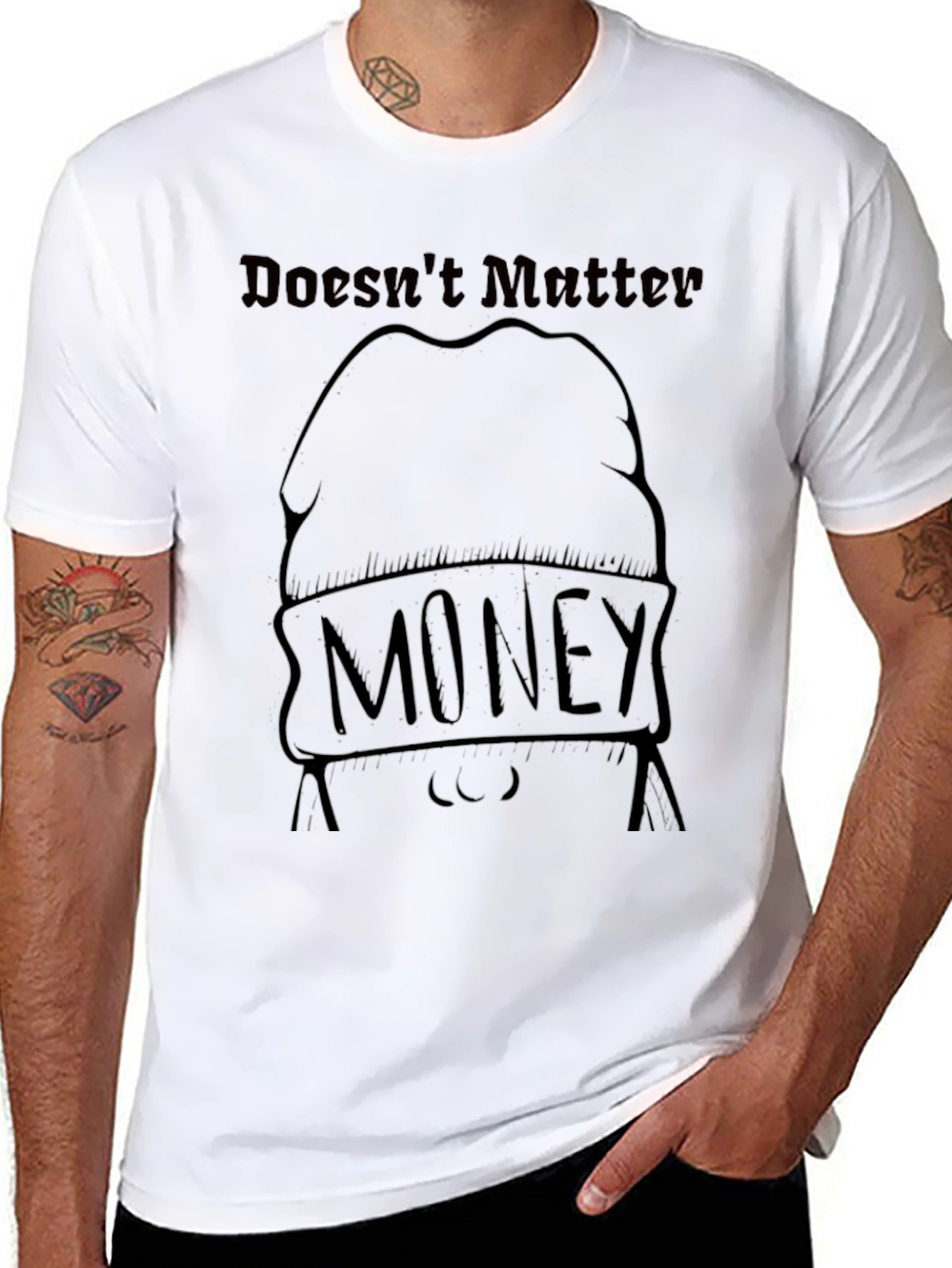 Money Doesnt Matter Graphic T-Shirt