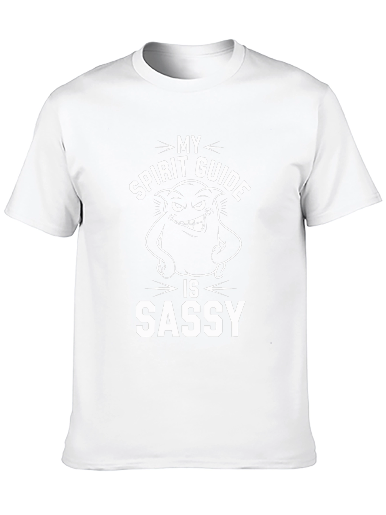 Sassy Spirit Guide Graphic Tee - Black T-Shirt