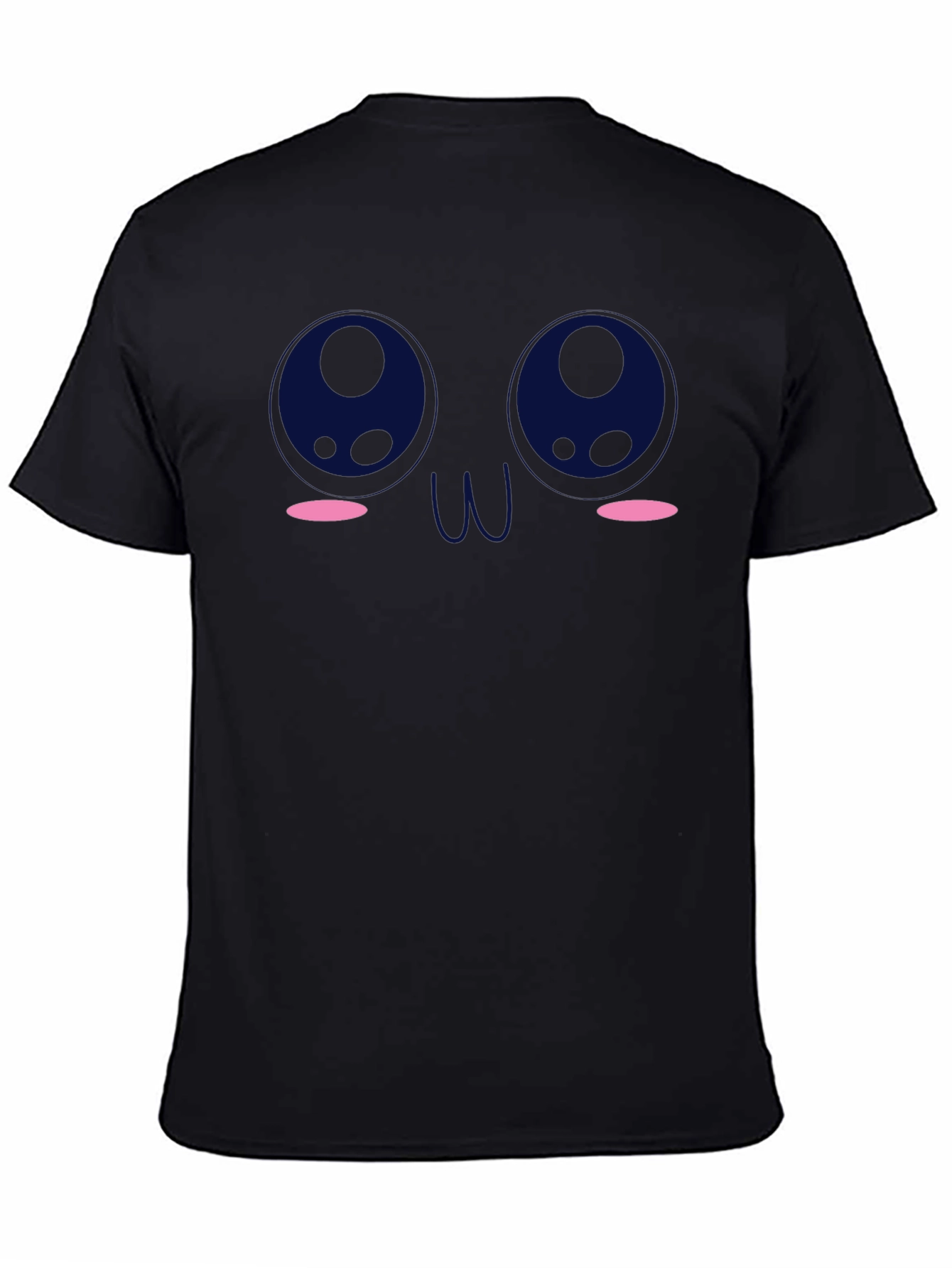 Anime Eyes Black T-Shirt