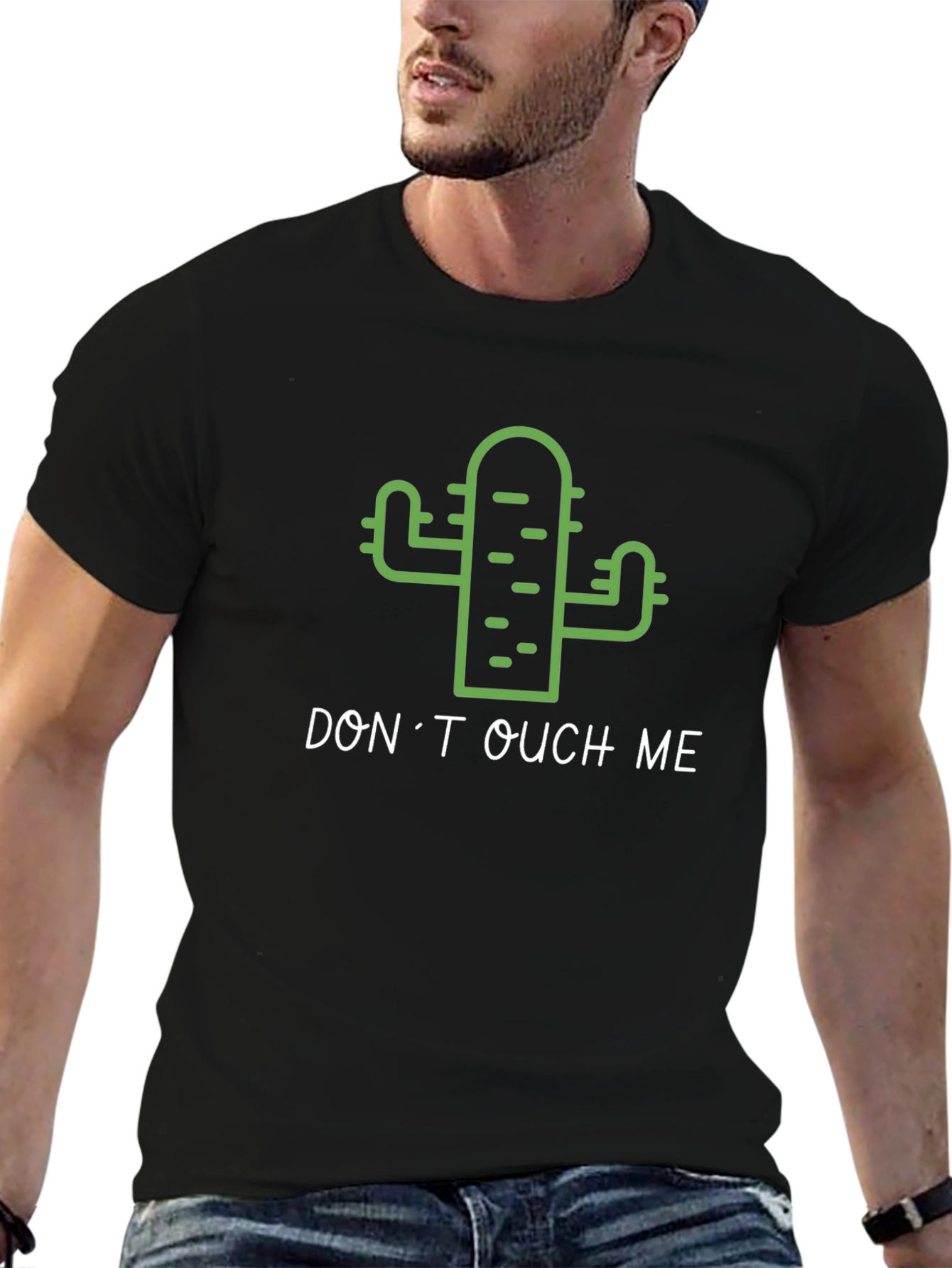 Dont Touch Me Cactus Graphic Tee