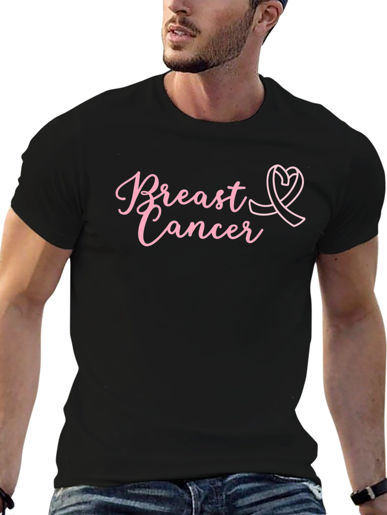 Breast Cancer Awareness Ribbon T-Shirt