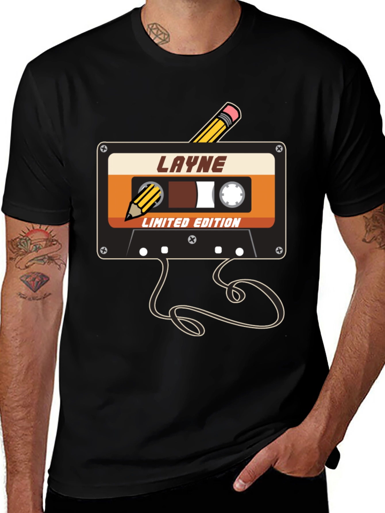Retro Cassette Tape Graphic Tee - Limited Edition Design