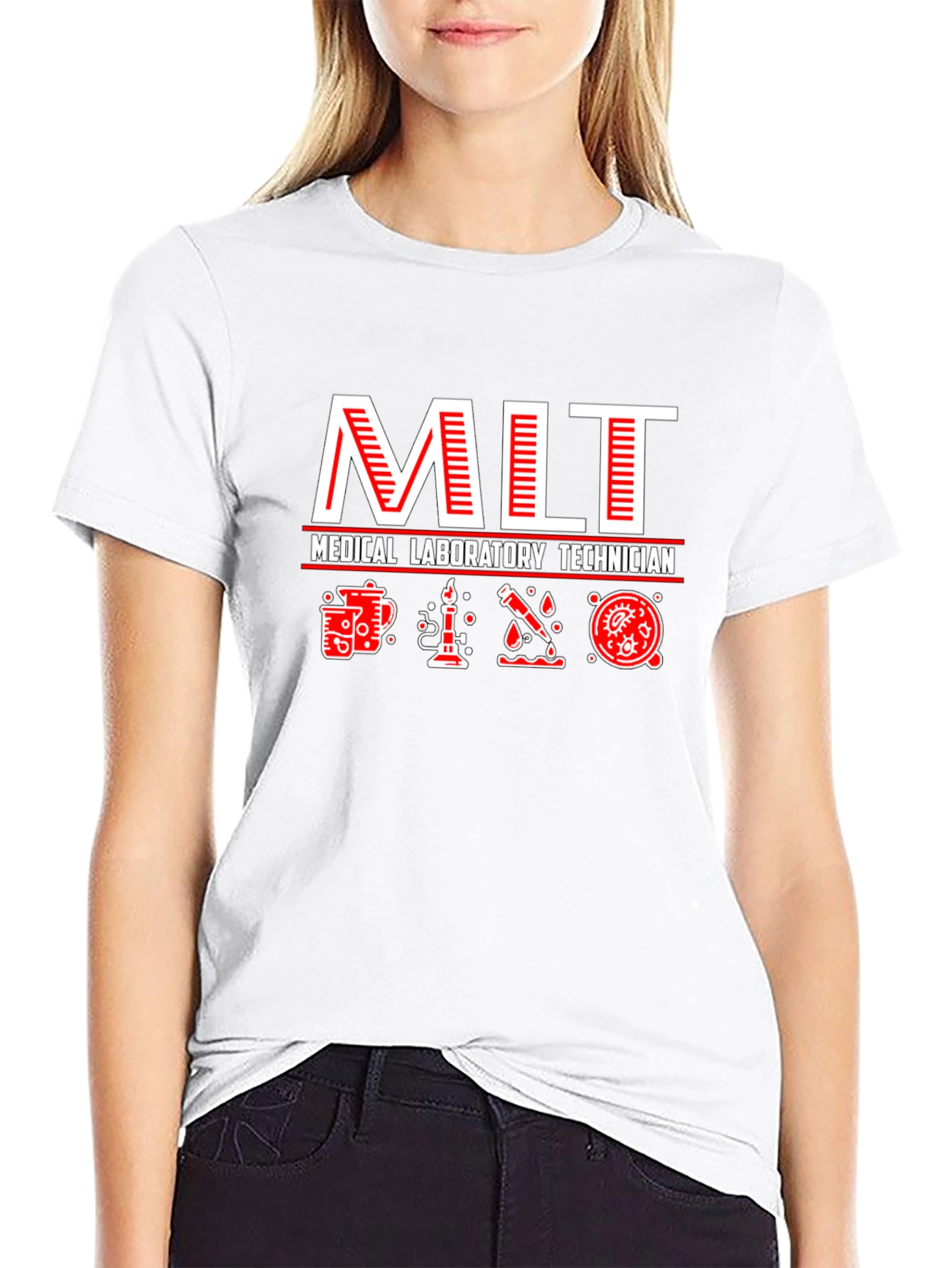 Medical Lab Technician T-Shirt - MLT Gift