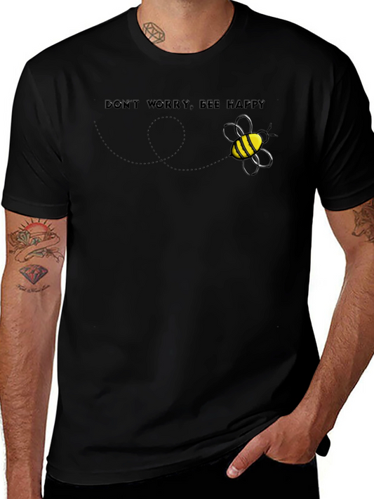 Bee Happy Graphic Tee