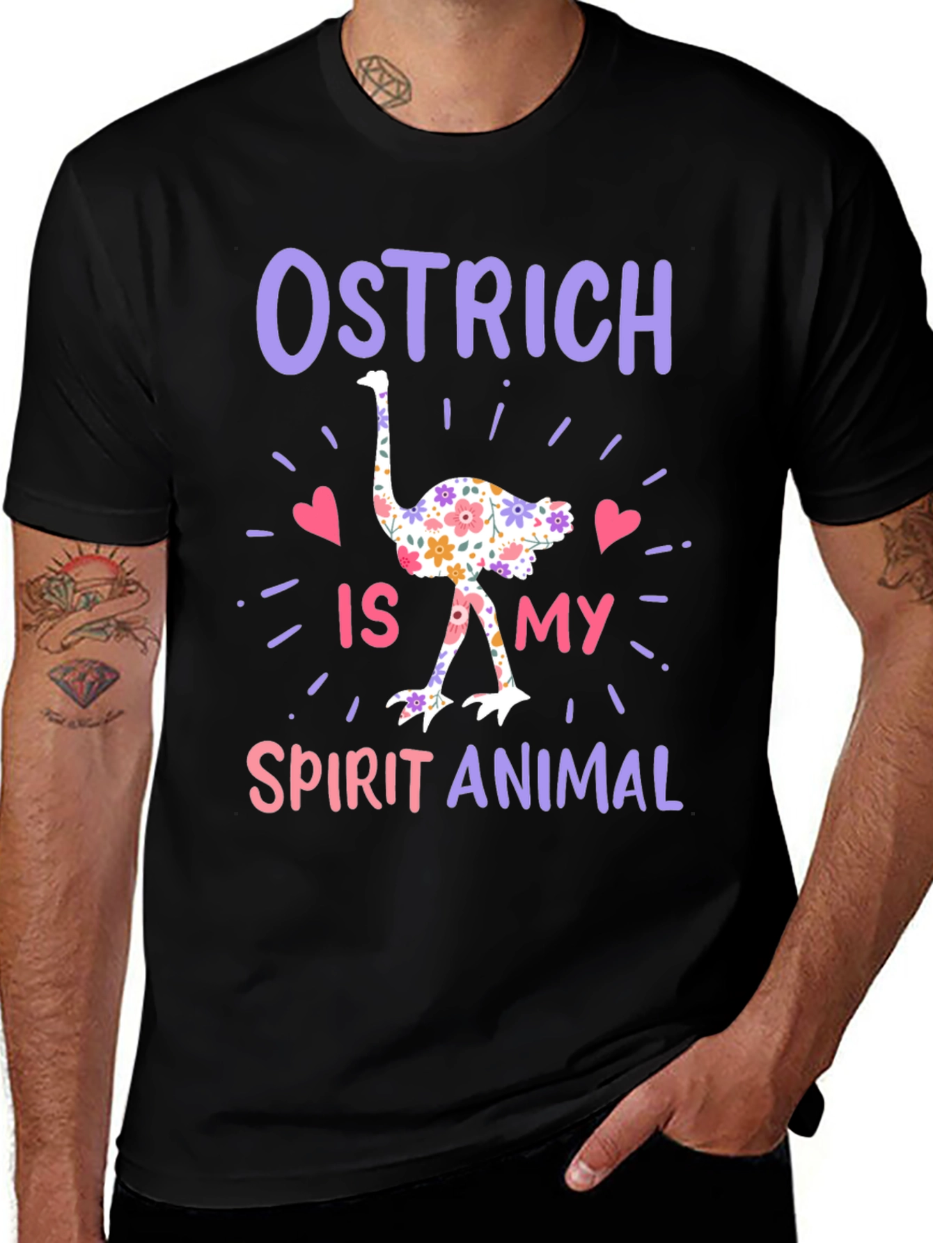 Ostrich Spirit Animal T-Shirt