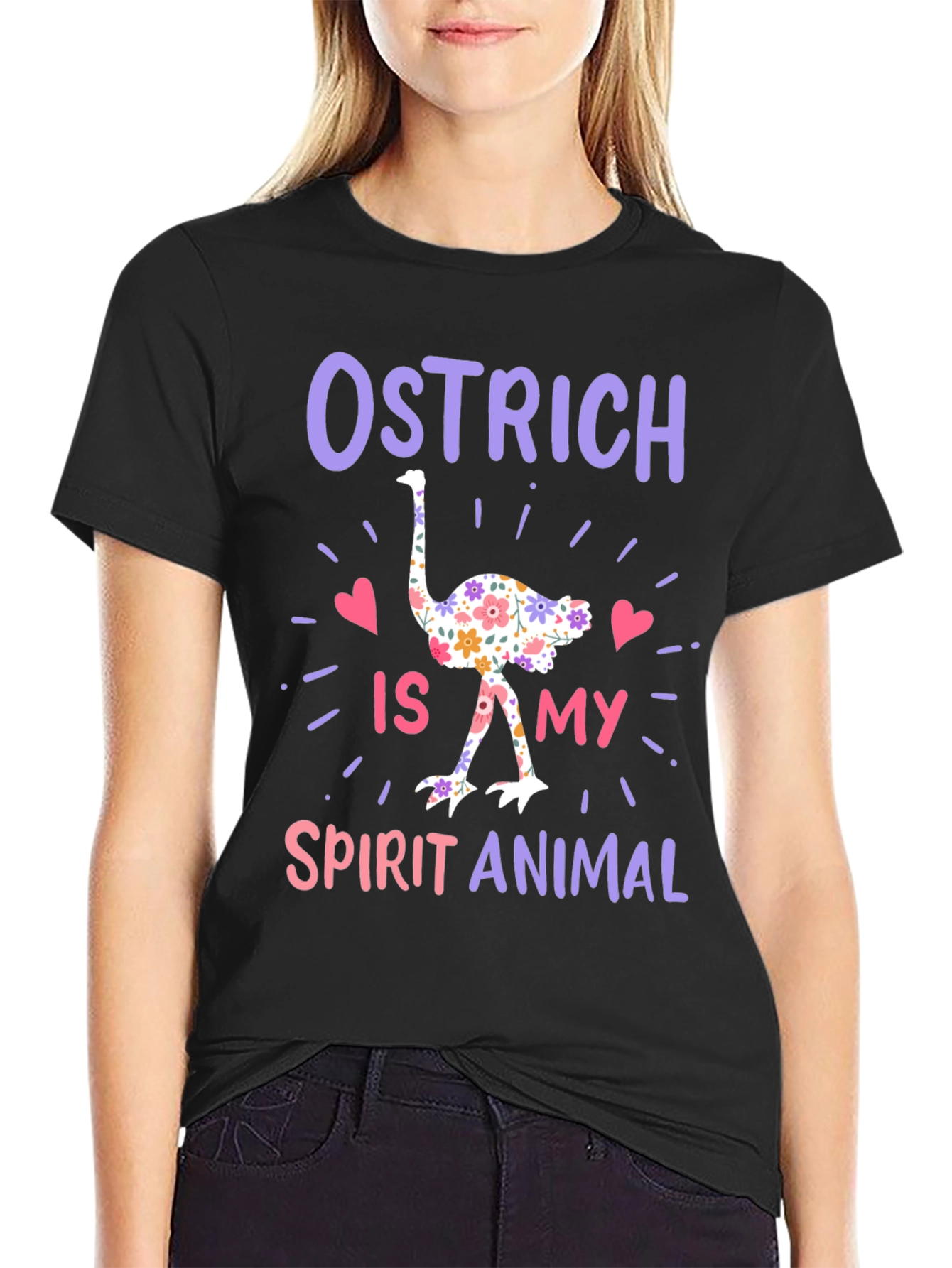 Ostrich Spirit Animal T-Shirt