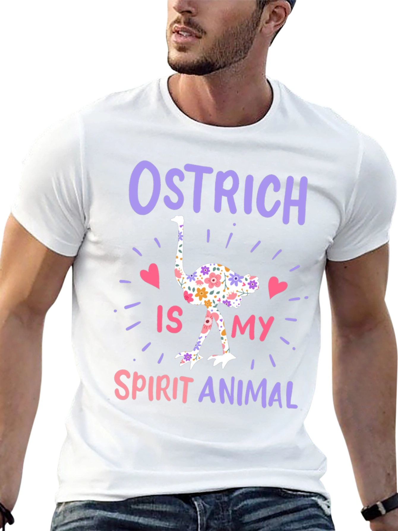 Ostrich Spirit Animal T-Shirt