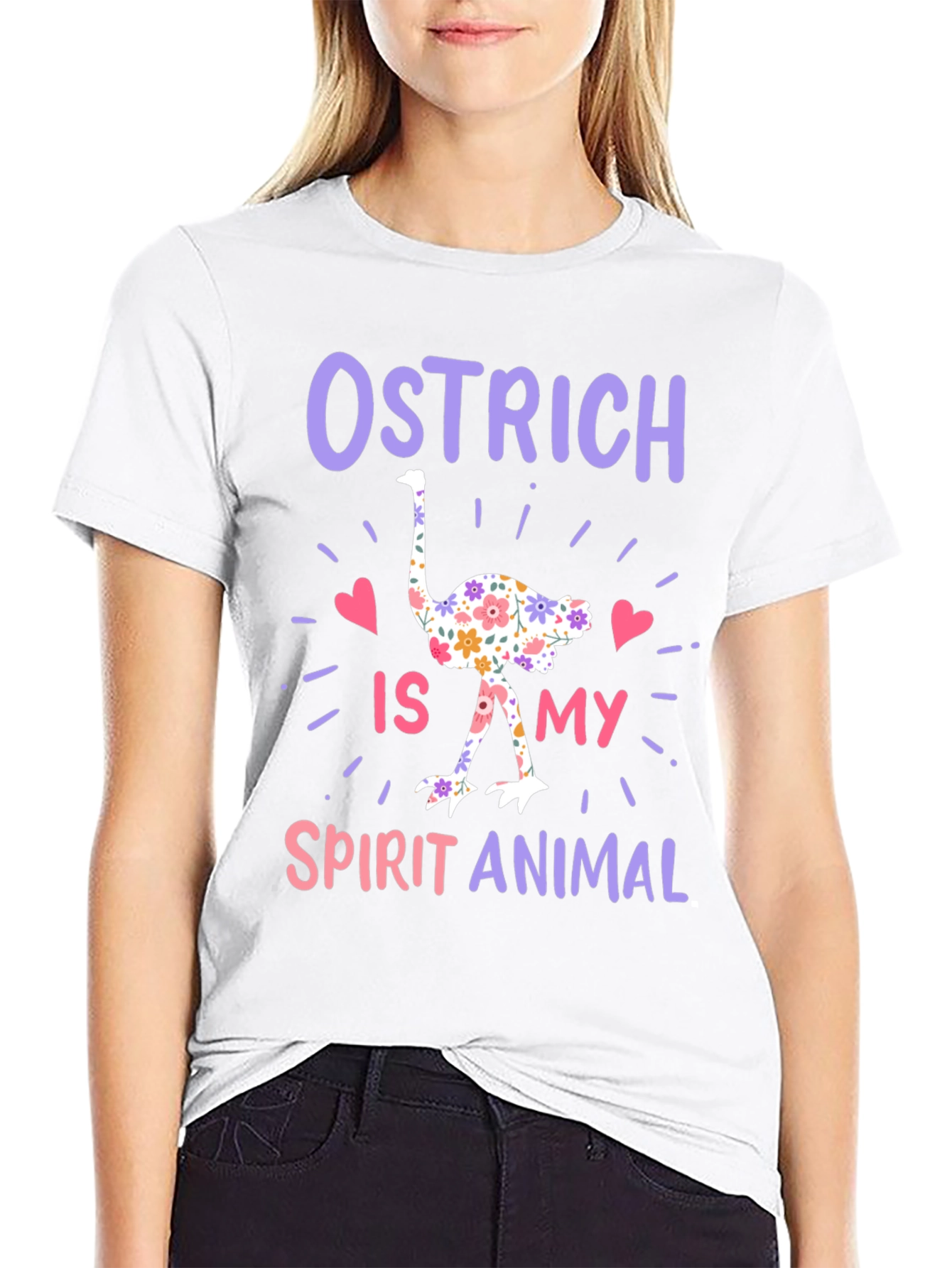 Ostrich Spirit Animal T-Shirt
