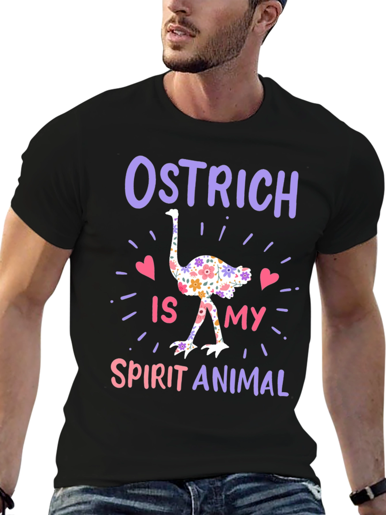 Ostrich Spirit Animal T-Shirt