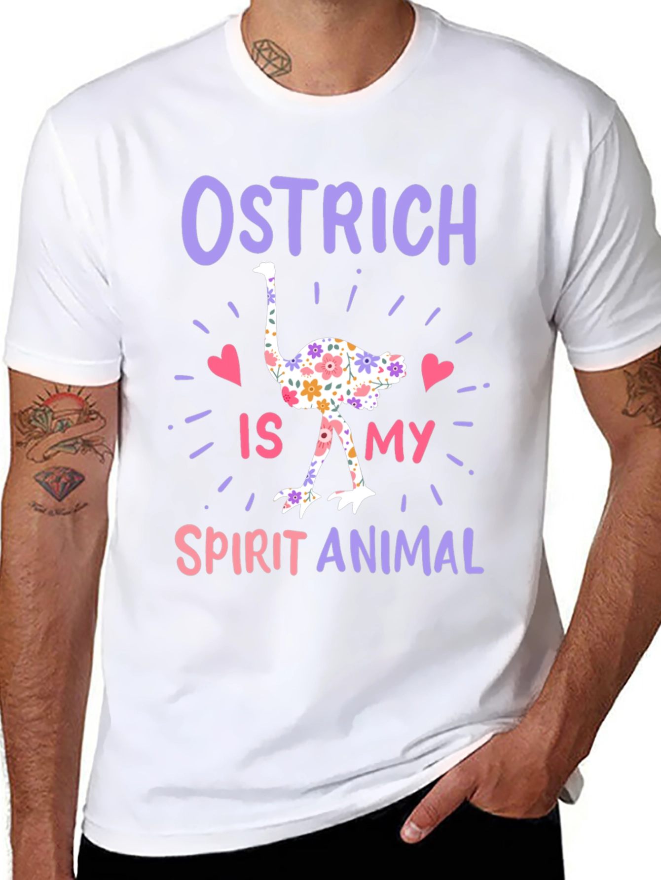 Ostrich Spirit Animal T-Shirt
