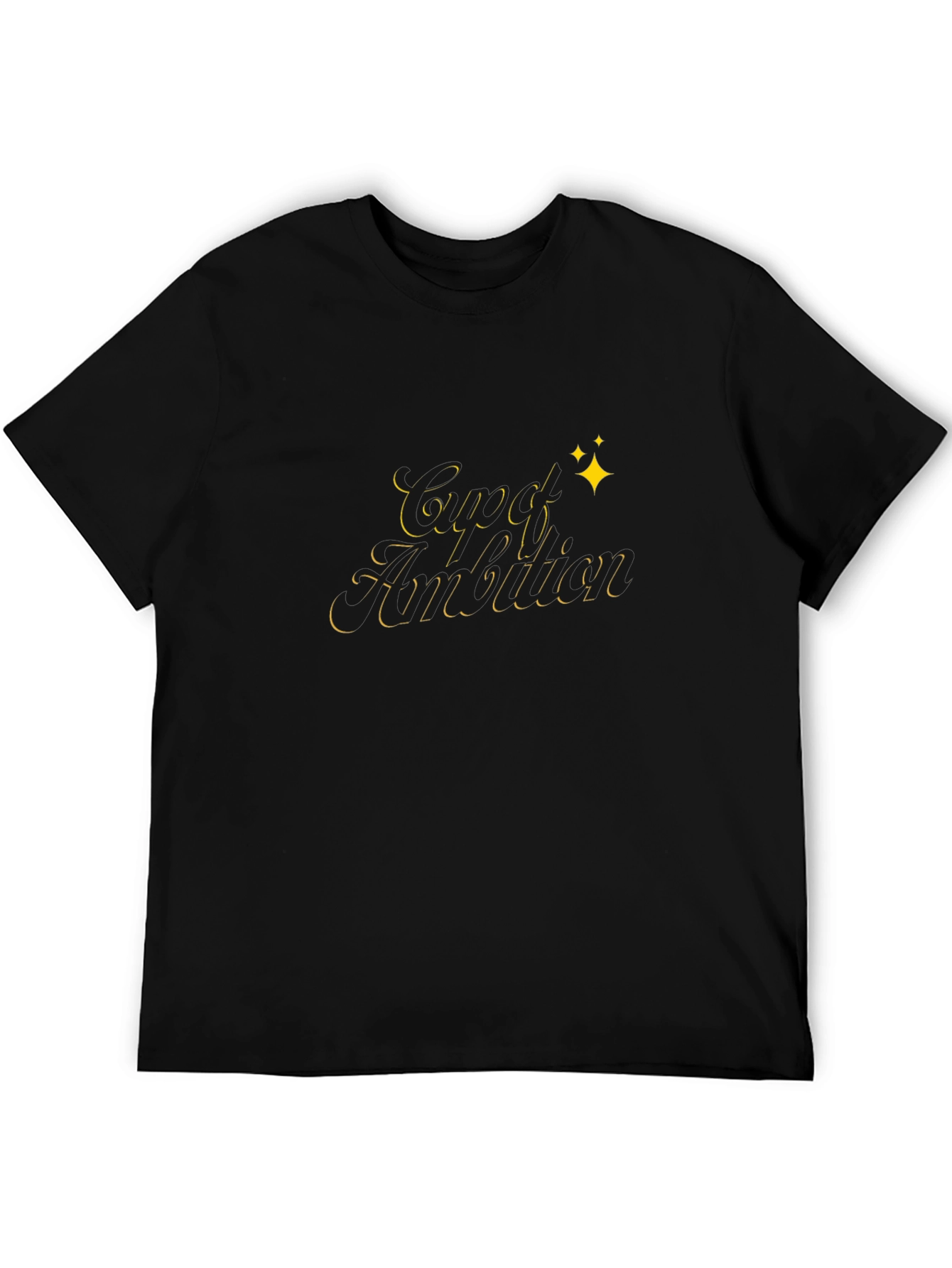 Cup of Ambition Black Graphic Tee