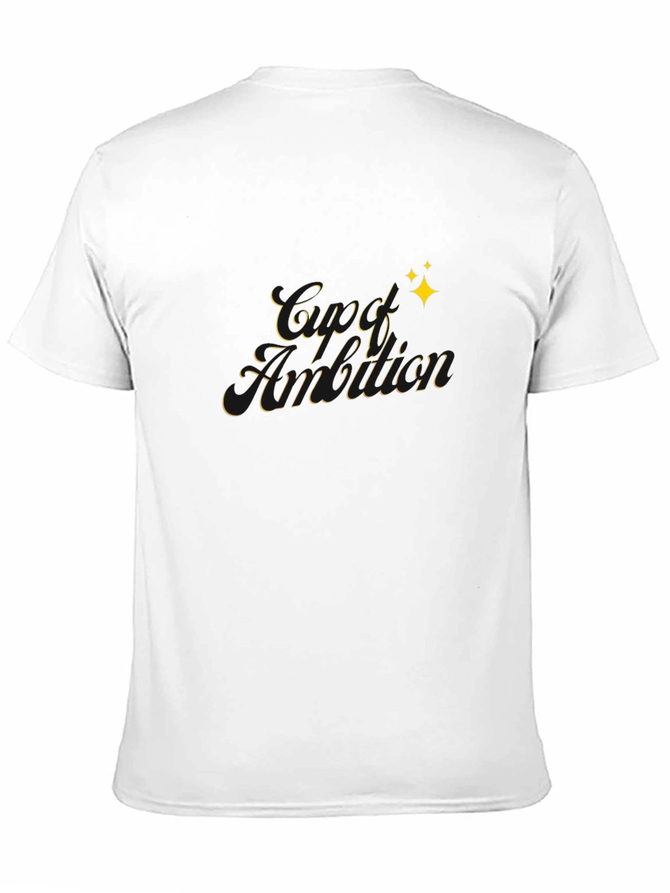 Cup of Ambition Black Graphic Tee