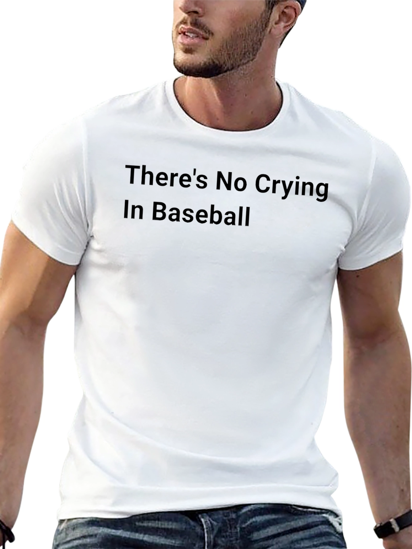 Baseball T-Shirt: No Crying in Baseball
