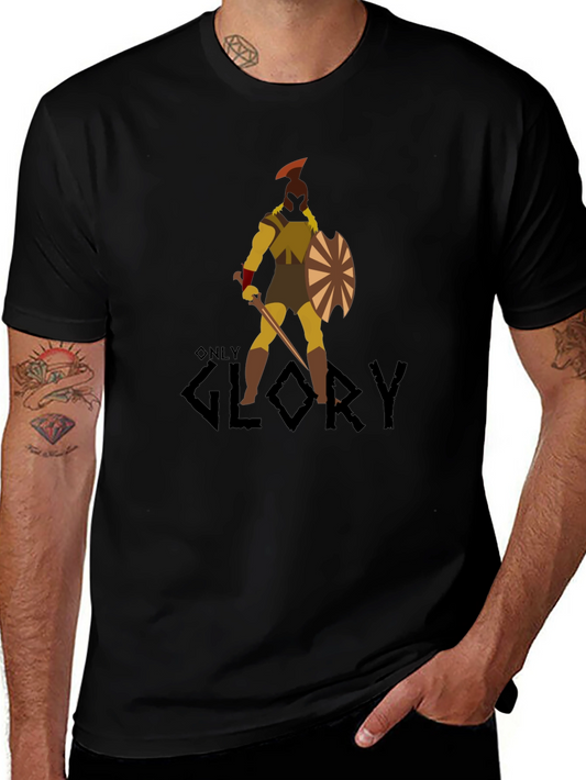 Warrior Graphic Black T-Shirt