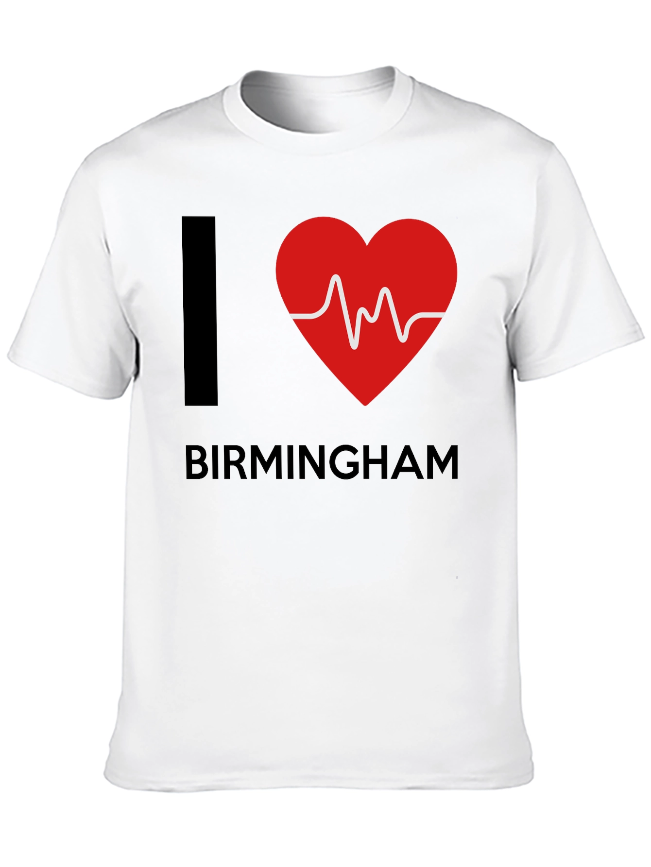 I Heart Birmingham Graphic Tee - Black