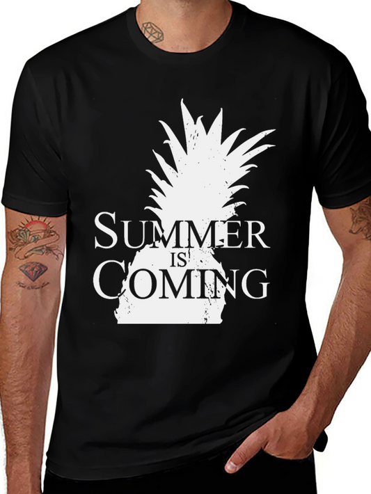 Summer is Coming Pineapple T-Shirt
