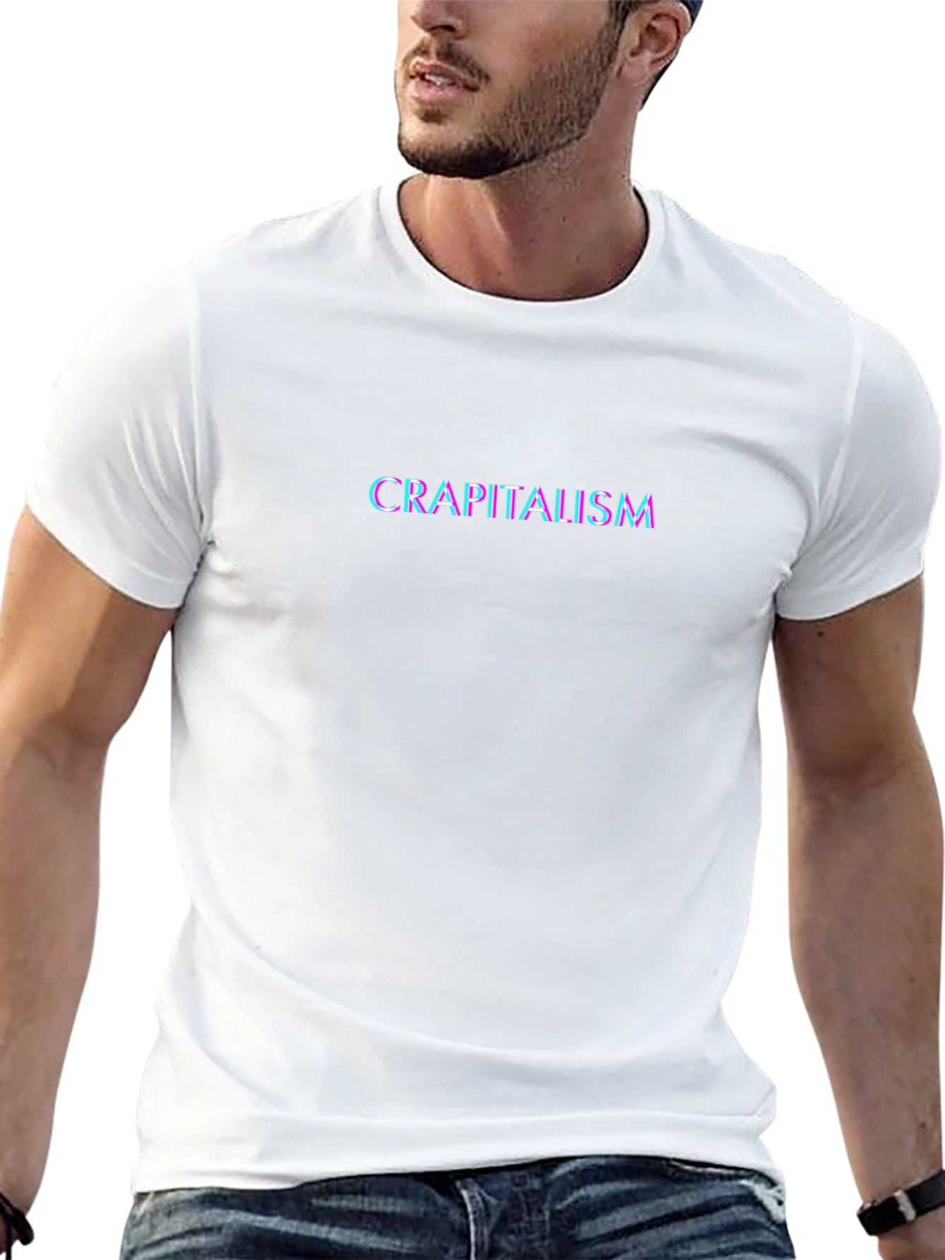 Crapitalism Crew Neck T-Shirt
