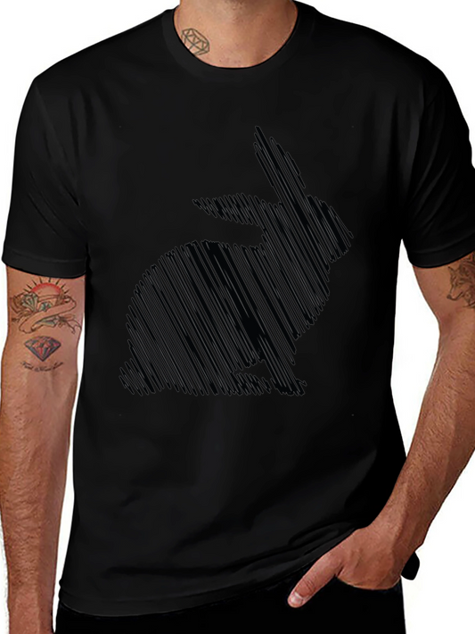 Black Rabbit Sketch Graphic Tee