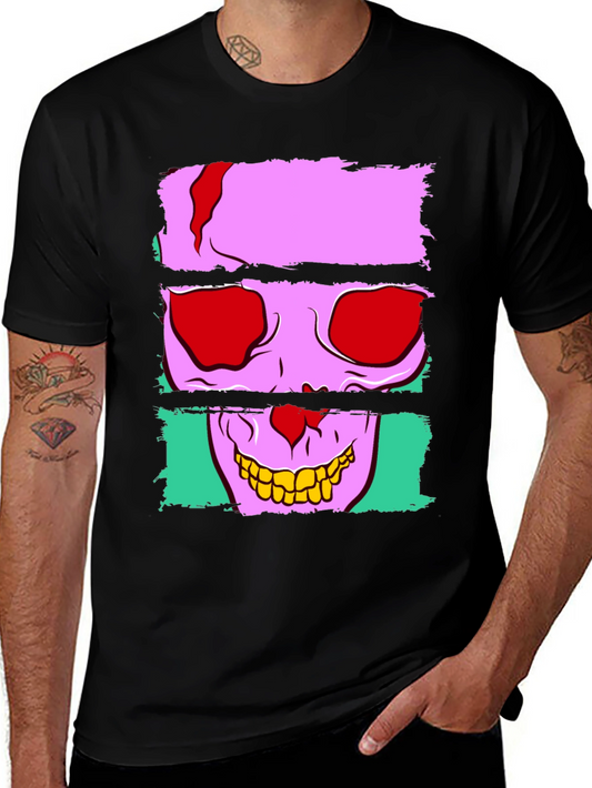 Skull Graphic Black T-Shirt