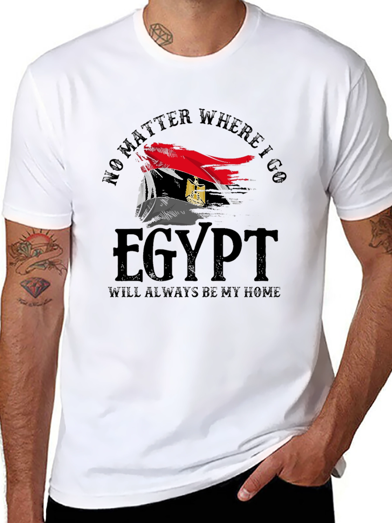 Egypt Pride T-Shirt - No Matter Where I Go