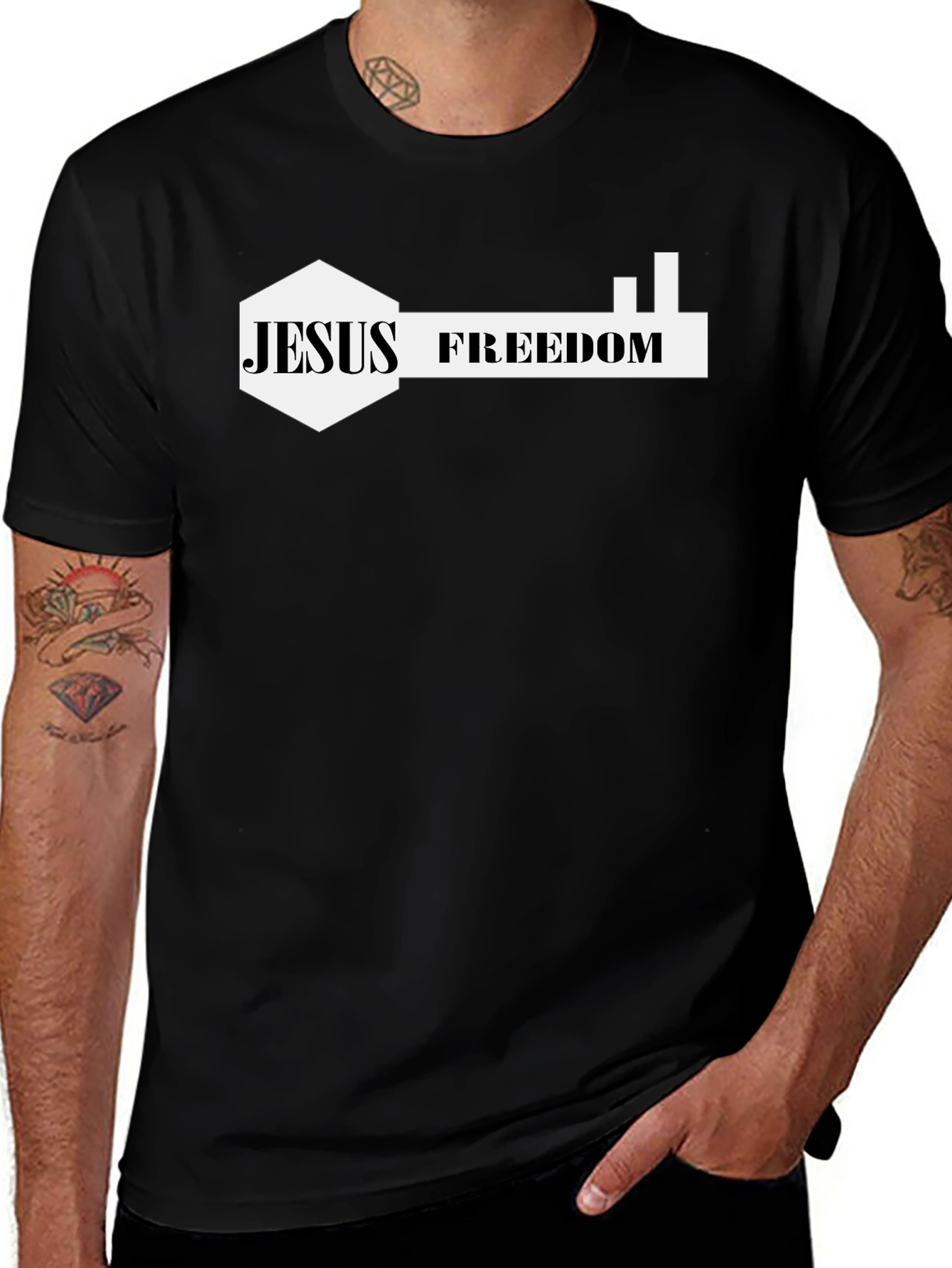 Jesus Freedom Graphic T-Shirt