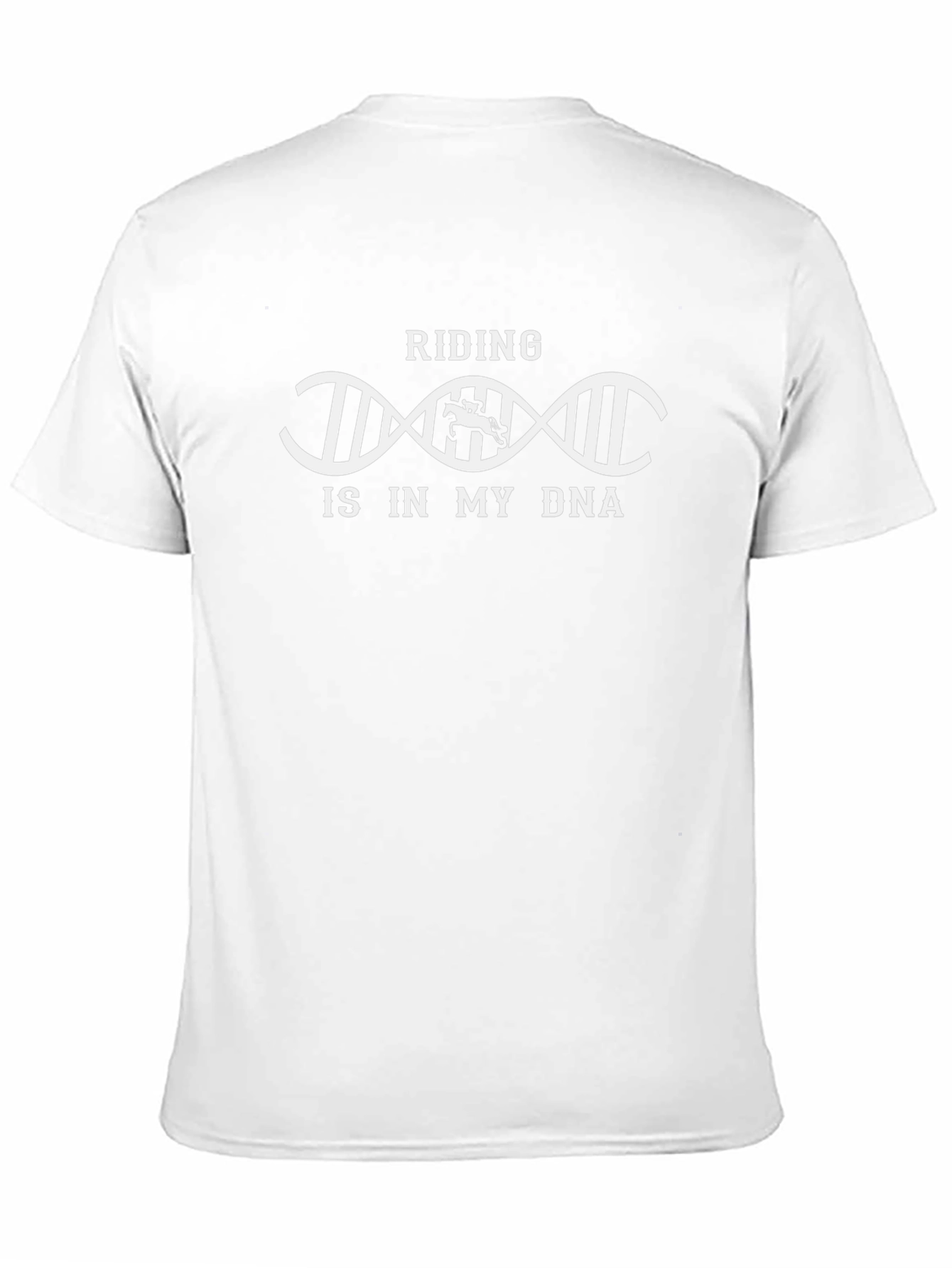 Riding is in My DNA Black T-Shirt