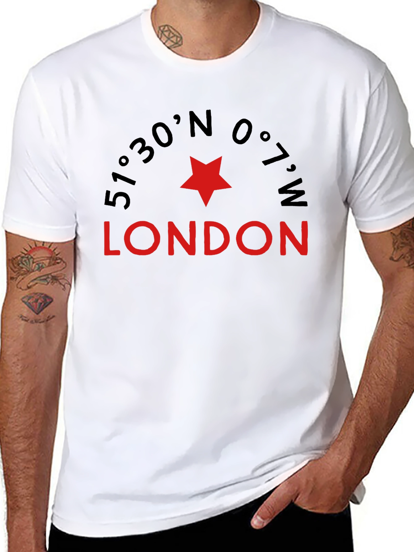 London Coordinates Graphic T-Shirt