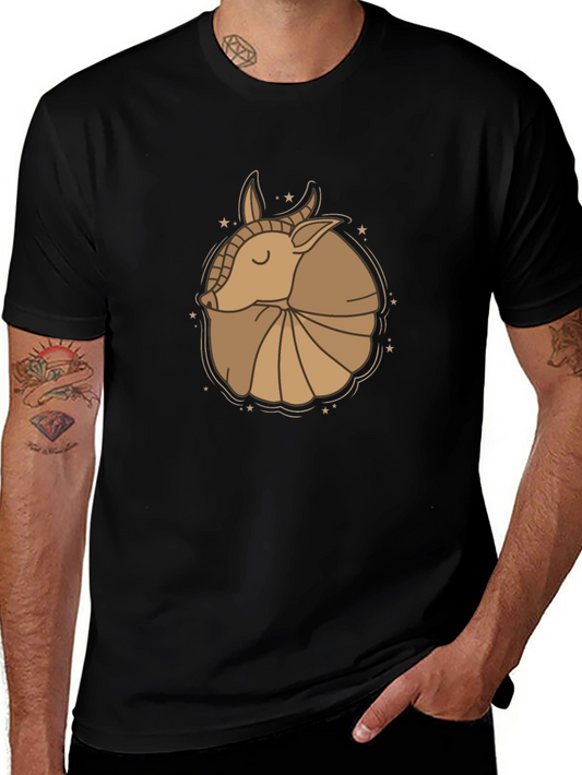 Armadillo Graphic Tee - Unique Animal Design
