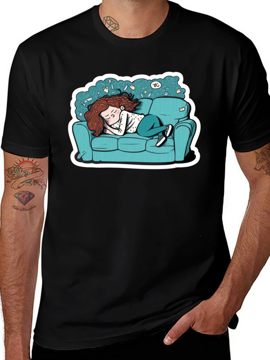Comfy Couch Napping T-Shirt