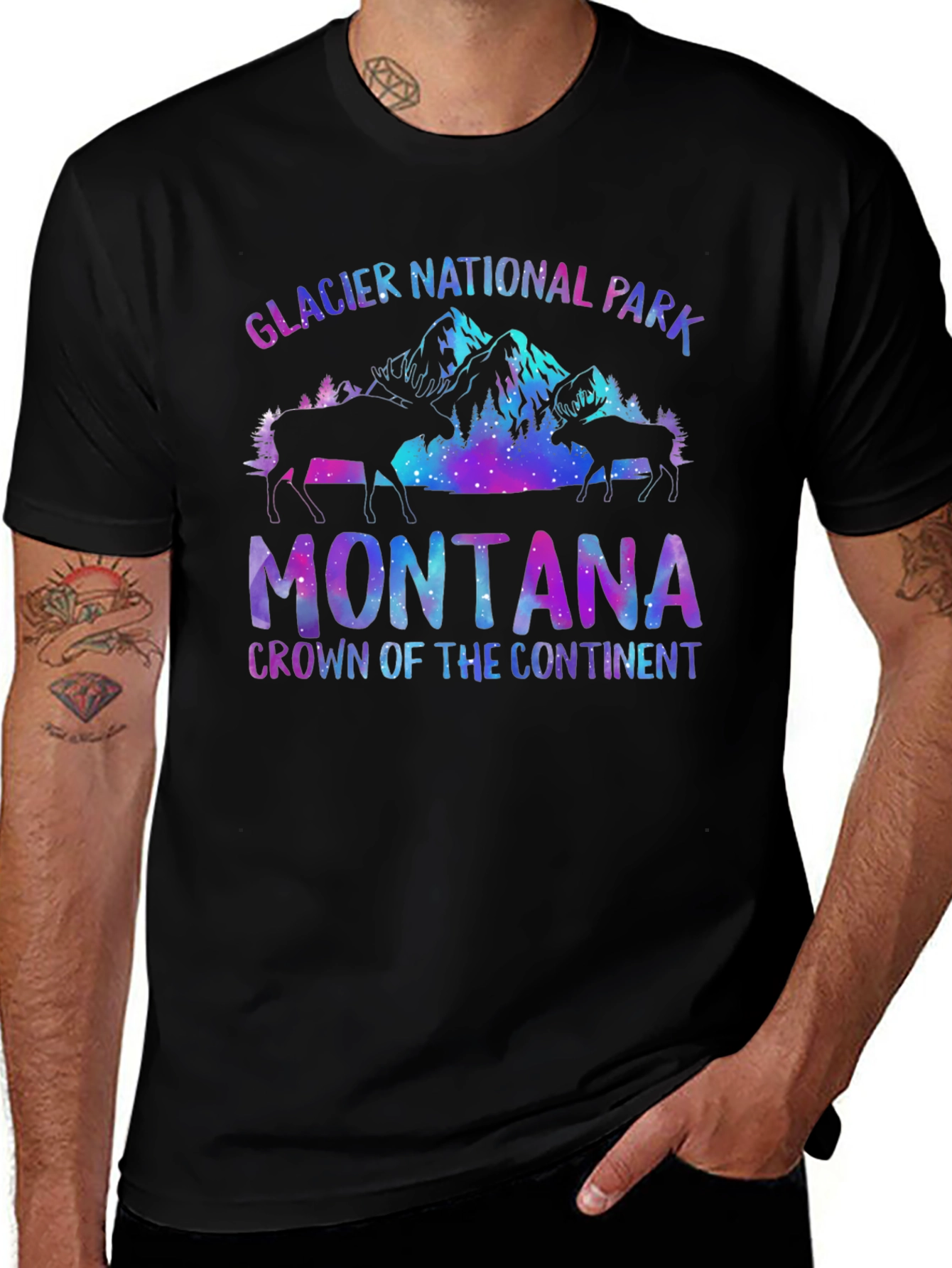 Glacier National Park Montana T-Shirt