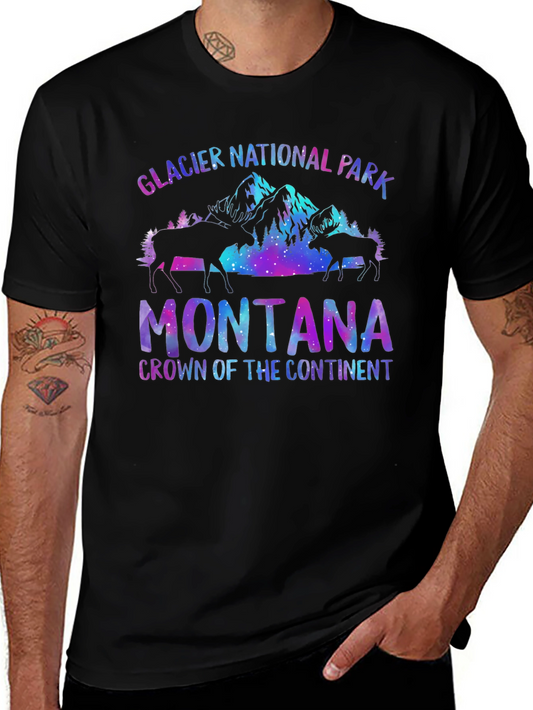 Glacier National Park Montana T-Shirt