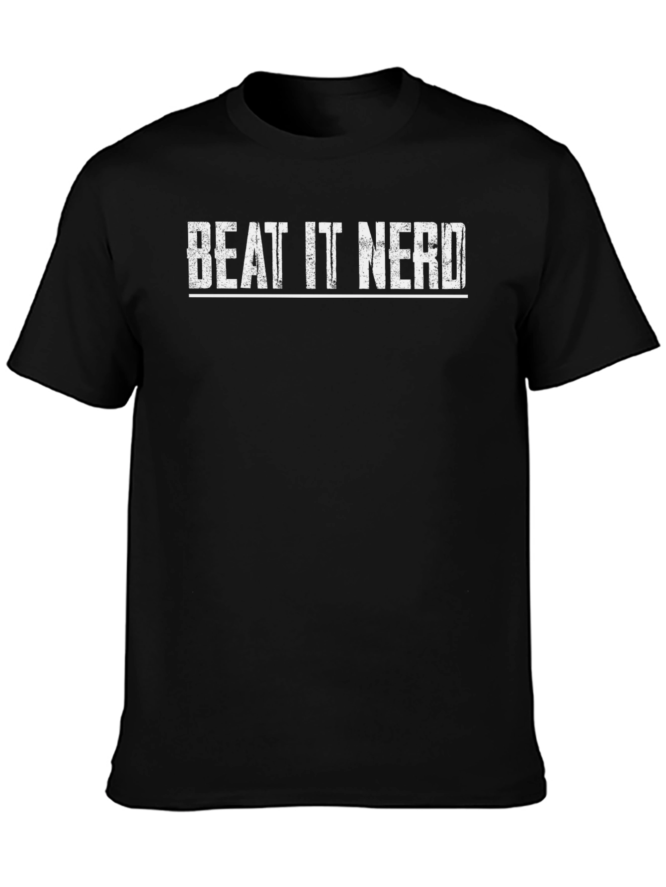 Beat It Nerd Graphic T-Shirt - Short Sleeve