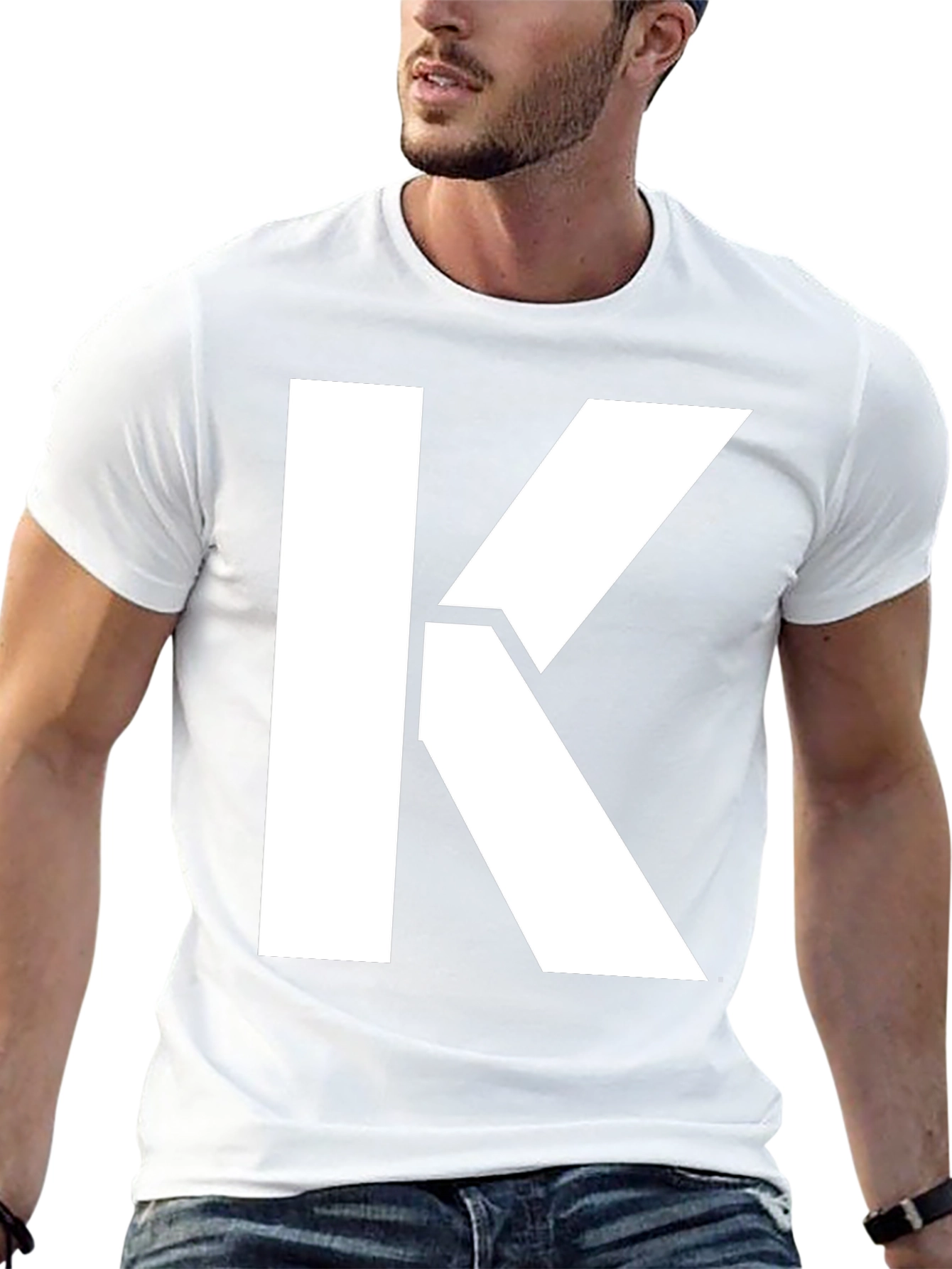 Bold K Graphic T-Shirt - Classic Black Tee