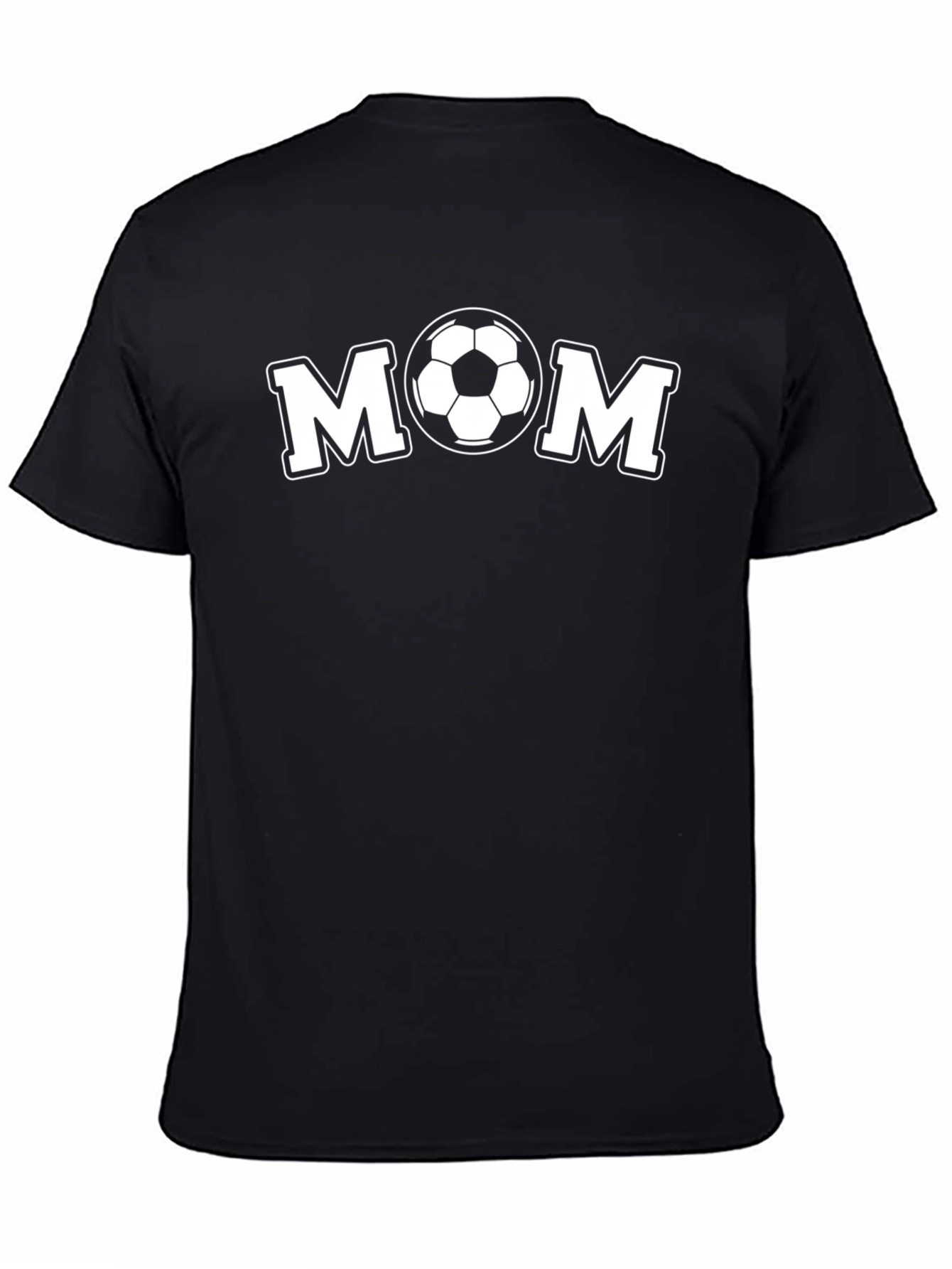 Soccer Mom Graphic T-Shirt - Black